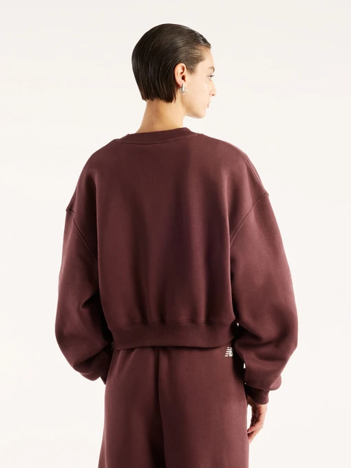Жіночий Світшот New Balance Trackside Fleece Crew фото 3