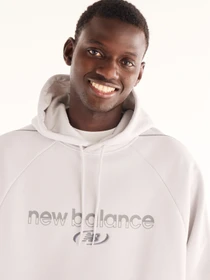 Худі та світшоти New Balance Trackside Fleece модель MT62Y14PGYM Фото