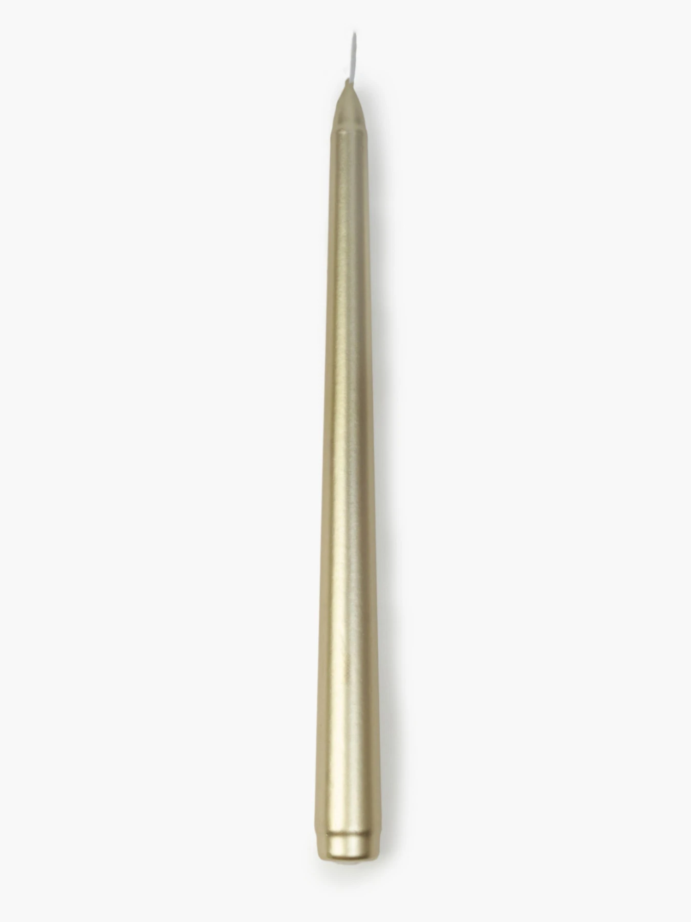 Набор столовых свечей 4 шт. шампань металлик MBM HOME модель FR-17 METALLIC CHAMPAGNE Набор столовых свечей 4 шт. шампань металлик MBM HOME модель FR-17 METALLIC CHAMPAGNE Фото