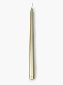 Набор столовых свечей 4 шт. шампань металлик MBM HOME модель FR-17 METALLIC CHAMPAGNE Фото