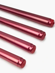 Набор столовых свечей 4 шт. красный металлик MBM HOME модель FR-17 METALLIC RED Фото