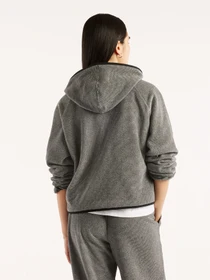 Худи и свитшоты New Balance Textured Fleece Full Zip модель WJ62V29LBK Фото