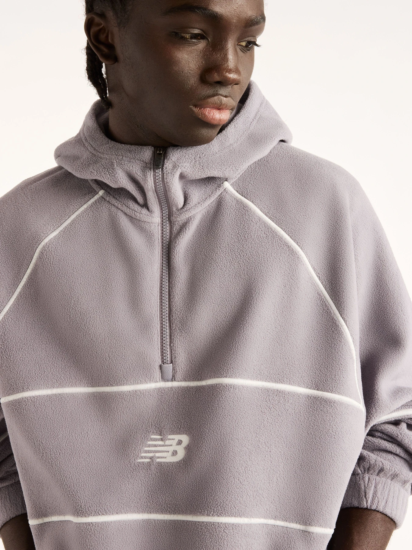 Худі та світшоти New Balance Trackside Polar Fleece модель MT62N1TYOFG Фото