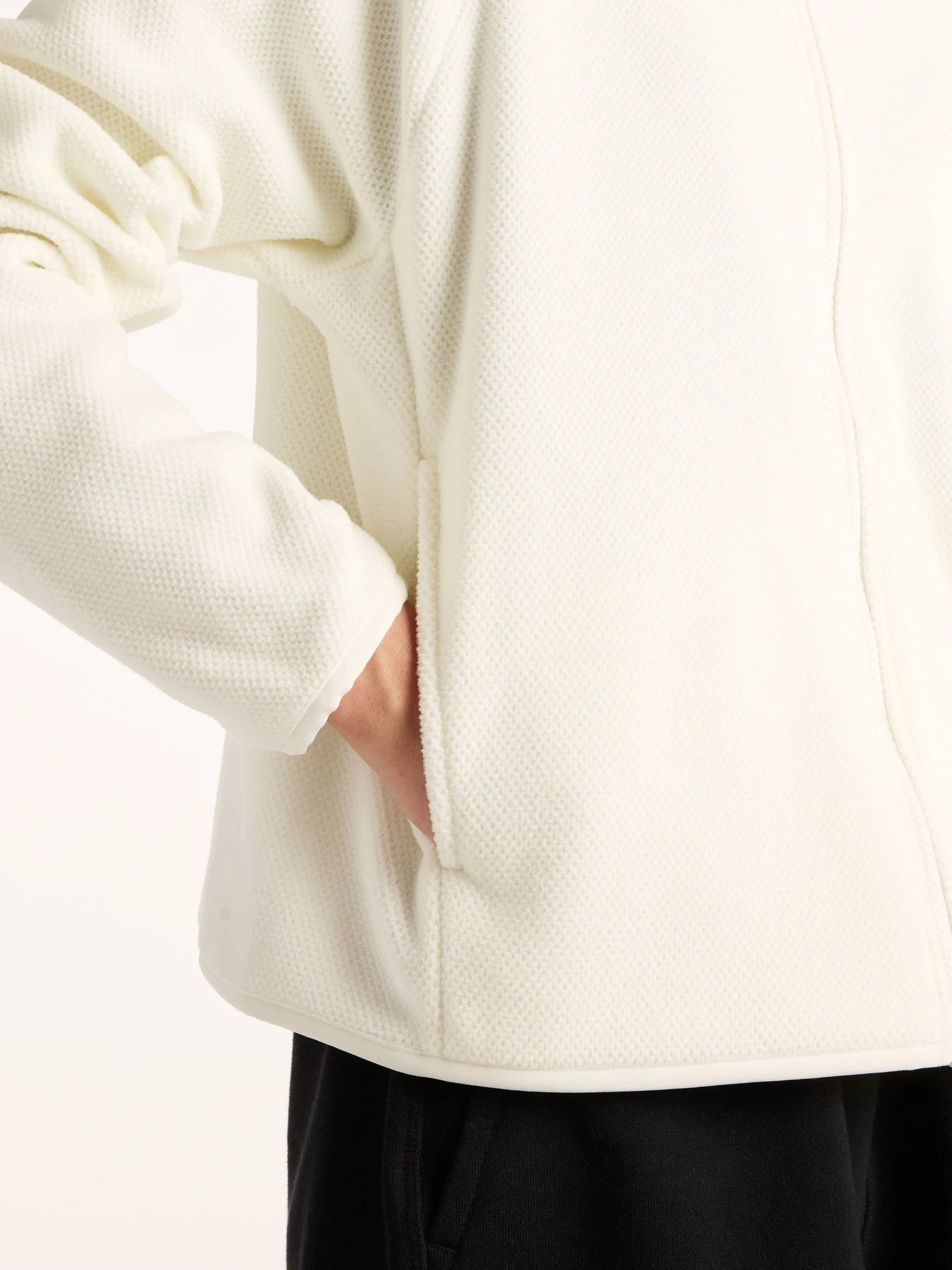 Худи и свитшоты New Balance Textured Fleece Full Zip модель WJ62V29LSST Худи и свитшоты New Balance Textured Fleece Full Zip модель WJ62V29LSST Фото