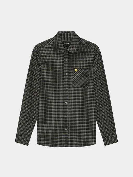 Бавовняна Чоловіча Сорочка в клітинку Lyle & Scott