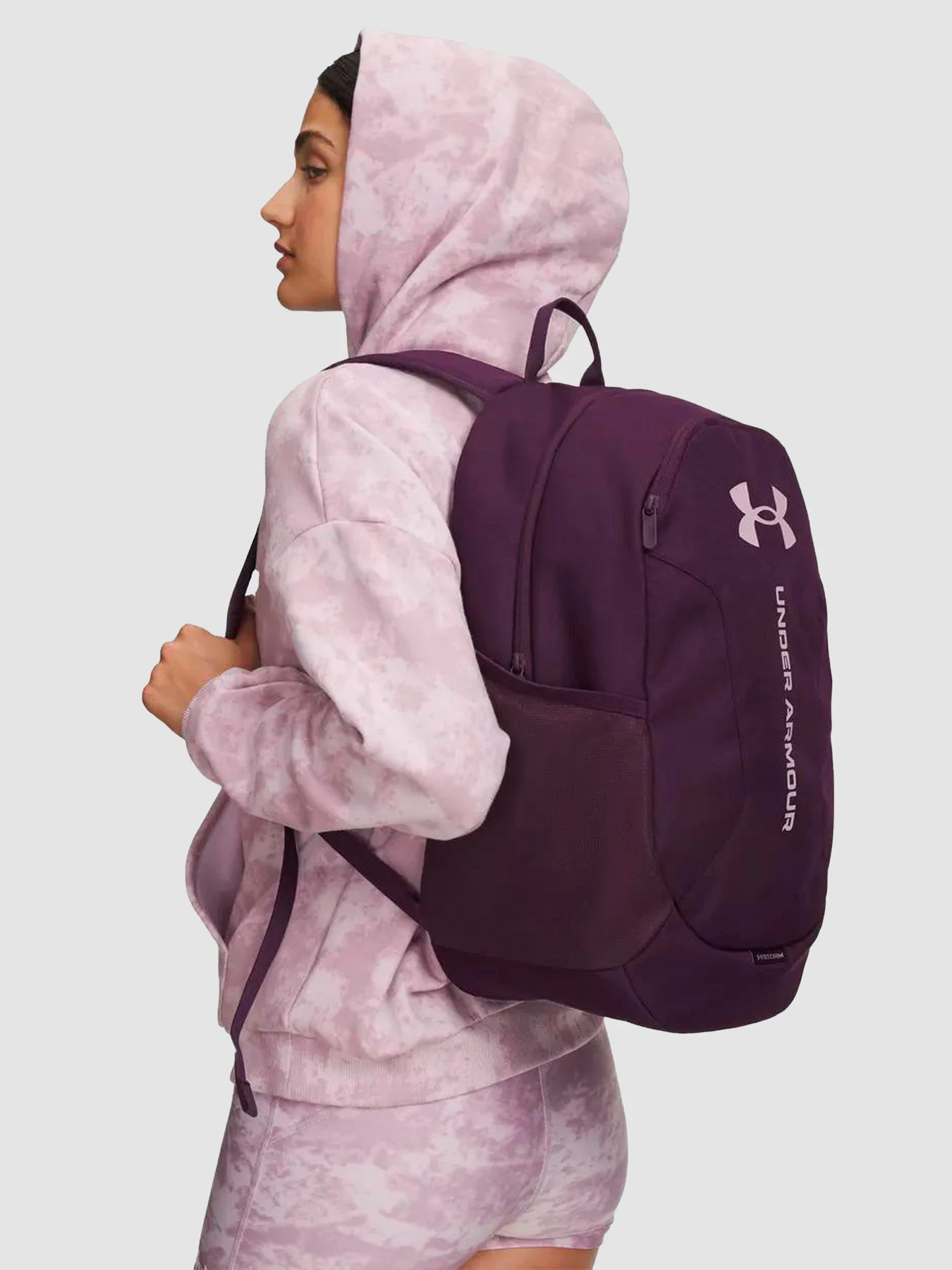 Рюкзаки Under Armour Hustle Lite Backpack-Ppl модель 6000399-526 Фото