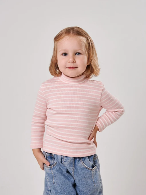 Светри та кардигани SMIL модель smil_114200-1-poloska-rozovaa Фото