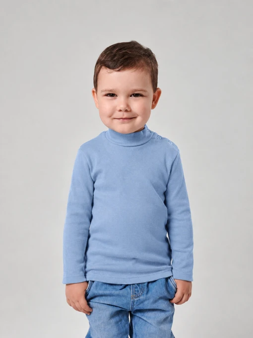 Светри та кардигани SMIL модель smil_114208-1-sero-goluboj Фото