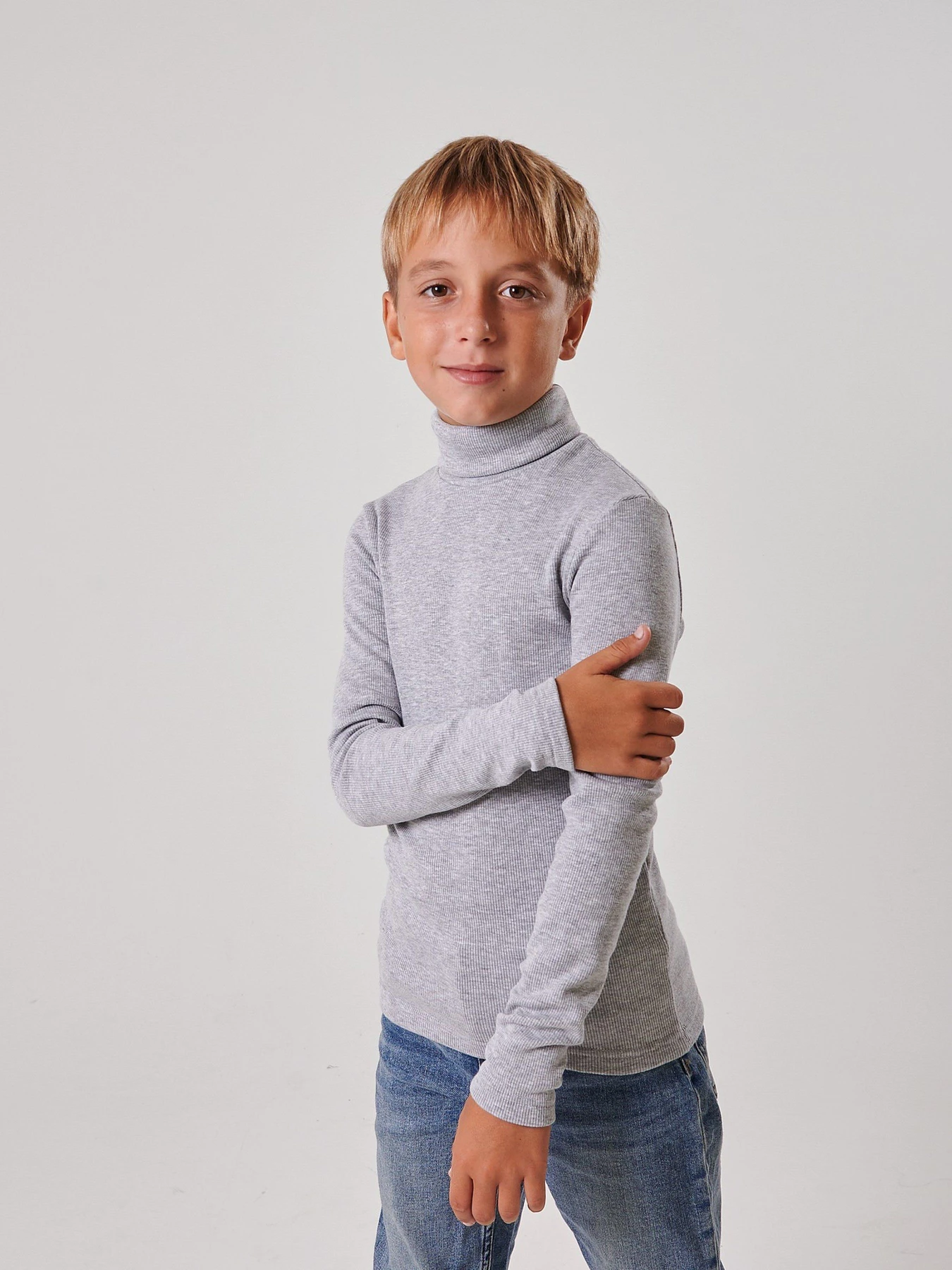 Свитеры и кардиганы SMIL модель smil_114209-1-seryj-melanz Фото