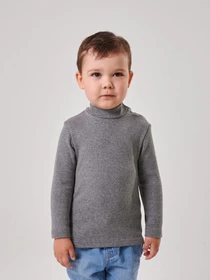 Светри та кардигани SMIL модель smil_114208-1-temno-seryj-melanz Фото