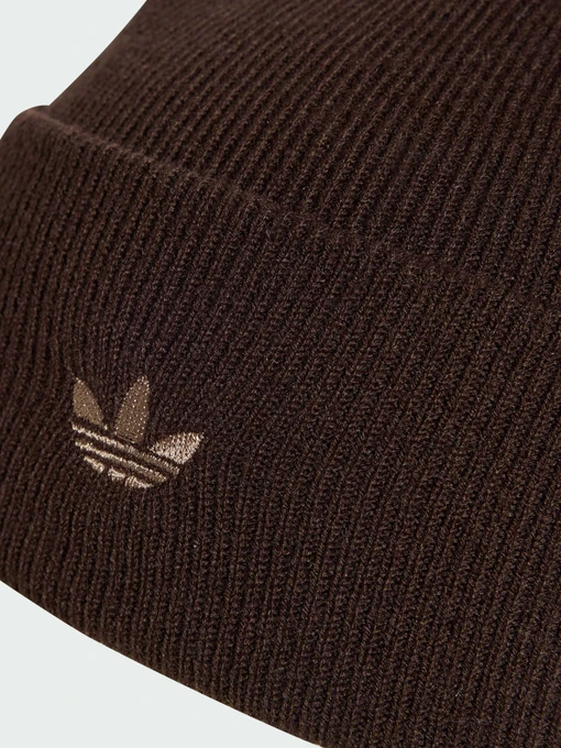 adidas Шапка колір коричневий фото 3