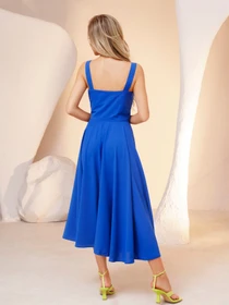 Платья ISSA Plus модель 13370_blue Фото