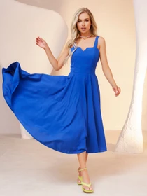 Платья ISSA Plus модель 13370_blue Фото