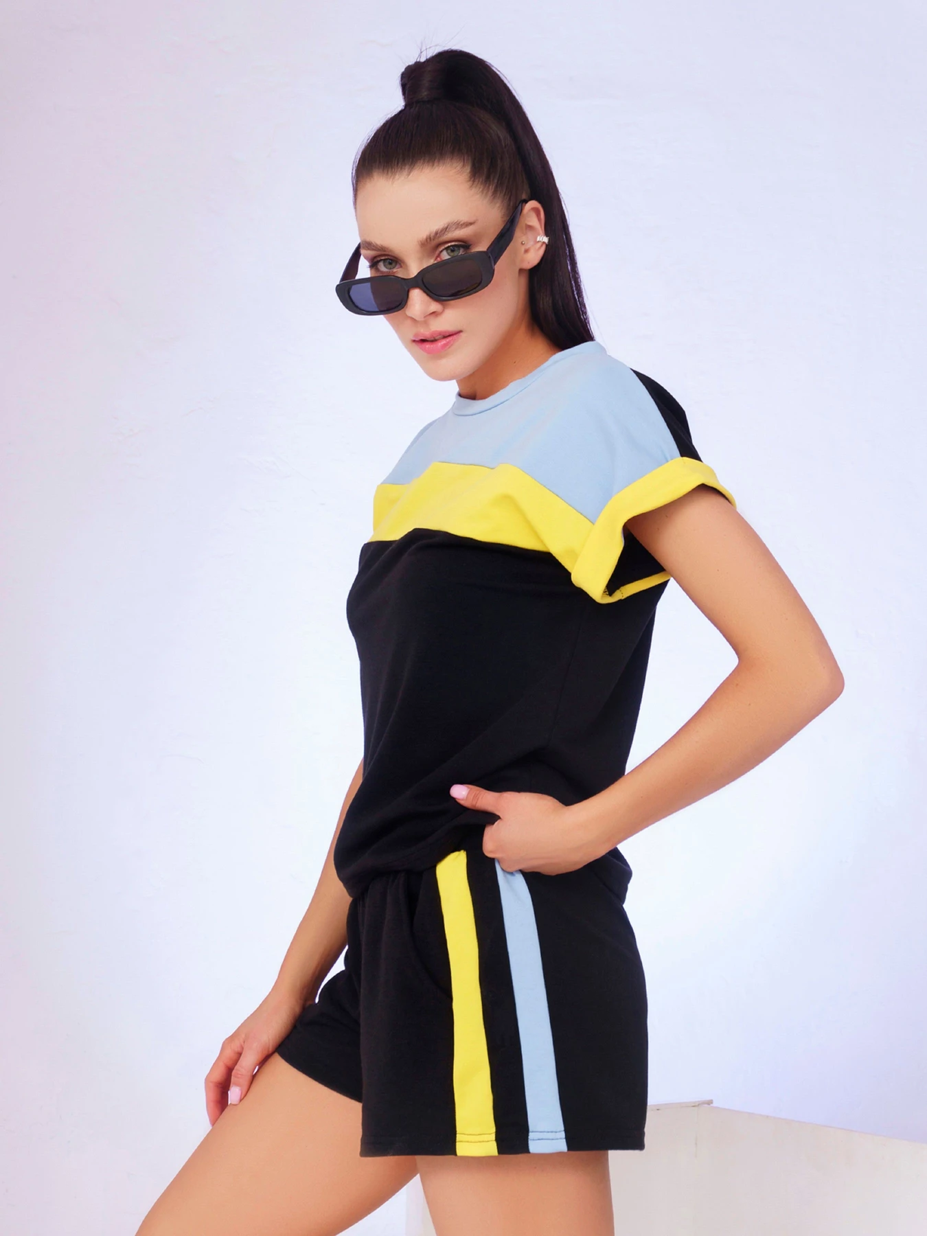 Костюмы ISSA Plus модель 13379_black Фото