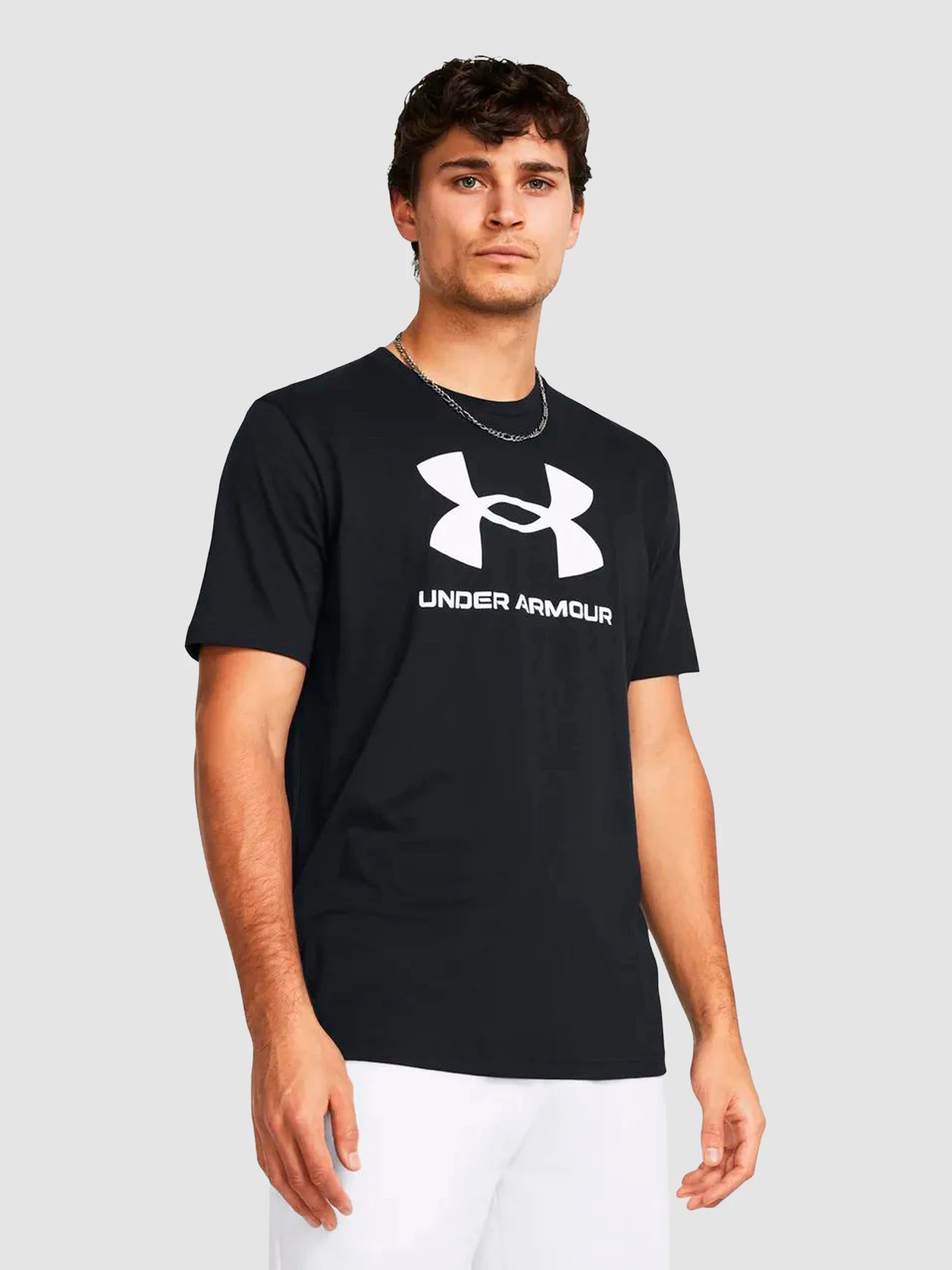 Футболки и поло Under Armour Ua Sportstyle Logo Update Ss модель 1382911-001 Футболки и поло Under Armour Ua Sportstyle Logo Update Ss модель 1382911-001 Фото
