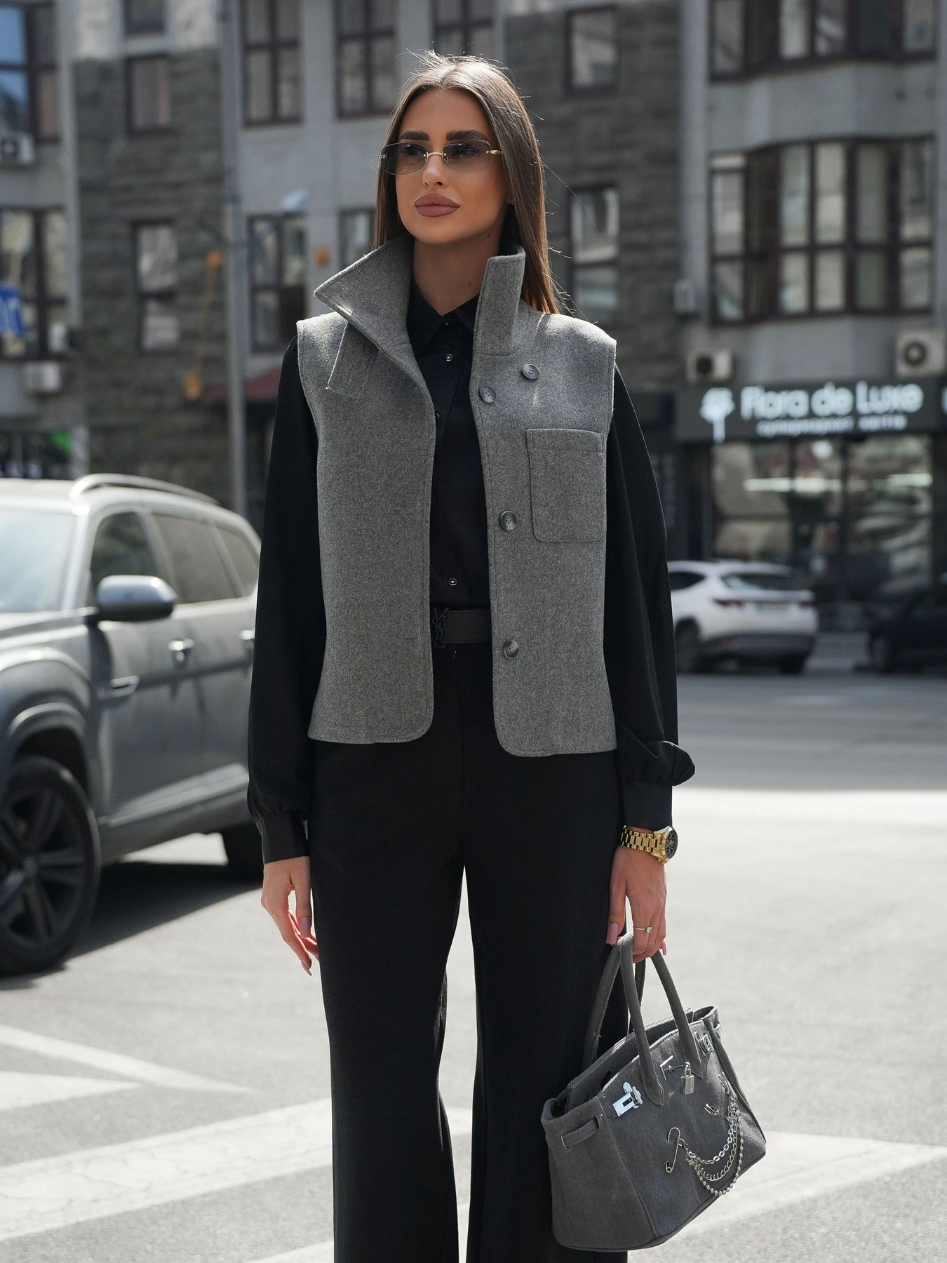 Куртки та дублянки Jadone Fashion модель Zhylet_Elara_siryy Фото
