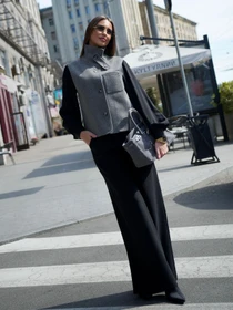 Куртки та дублянки Jadone Fashion модель Zhylet_Elara_siryy Фото