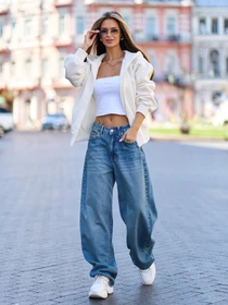 Джинсы ISSA Plus модель WN20-755_синий Фото