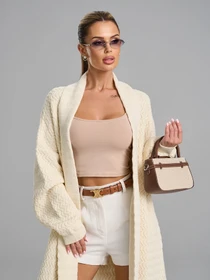 Свитеры и кардиганы ISSA Plus модель 15896_молочный Фото