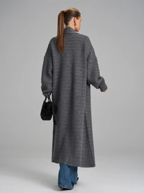 Свитеры и кардиганы ISSA Plus модель 15896_серый Фото