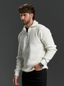 Свитеры и кардиганы ISSA Plus модель GN-580_молочный Фото