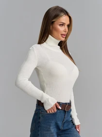 Светри та кардигани ISSA Plus модель WN19-95_молочный Фото
