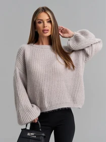 Свитеры и кардиганы ISSA Plus модель WN20-773_серый Фото