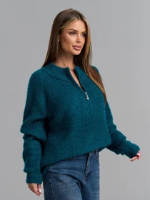 Свитеры и кардиганы ISSA Plus модель WN20-775_бирюзовый Фото