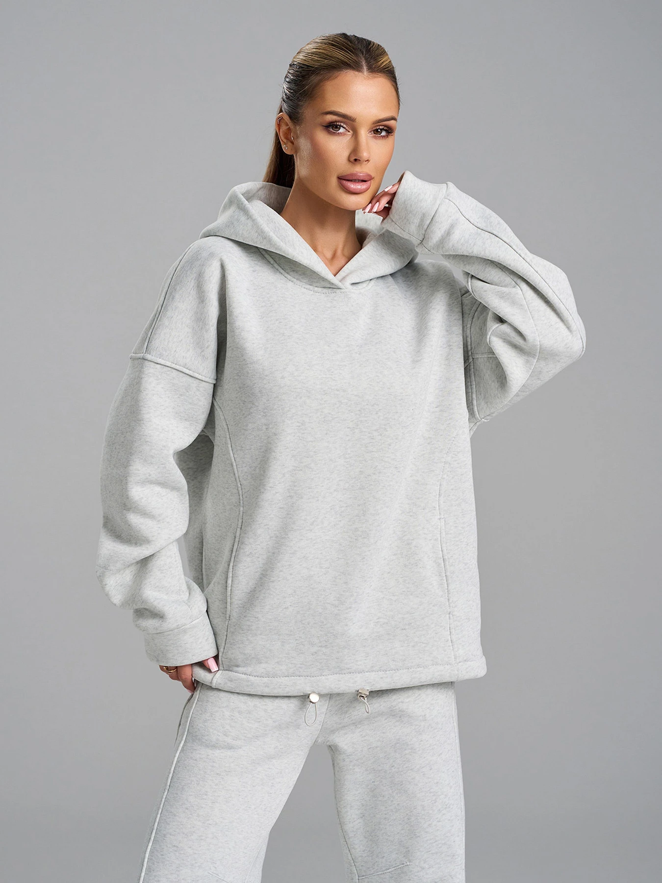 Костюмы ISSA Plus модель 15374A_светло_серый Костюмы ISSA Plus модель 15374A_светло_серый Фото