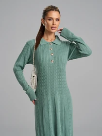 Сукні ISSA Plus модель 15898_оливковый Фото