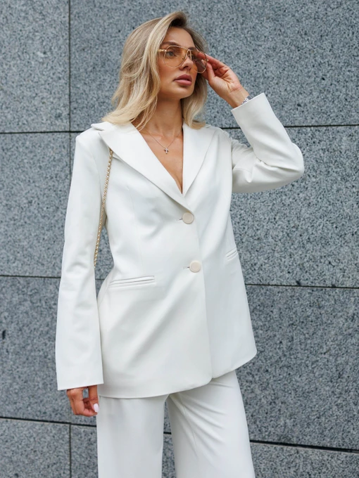 Пиджаки Jadone Fashion модель Raven_bile Фото