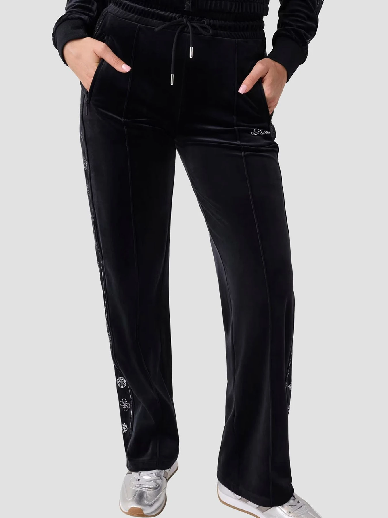 Штани GUESS модель V6BB10.K6303;JBLK Штани GUESS модель V6BB10.K6303;JBLK Фото