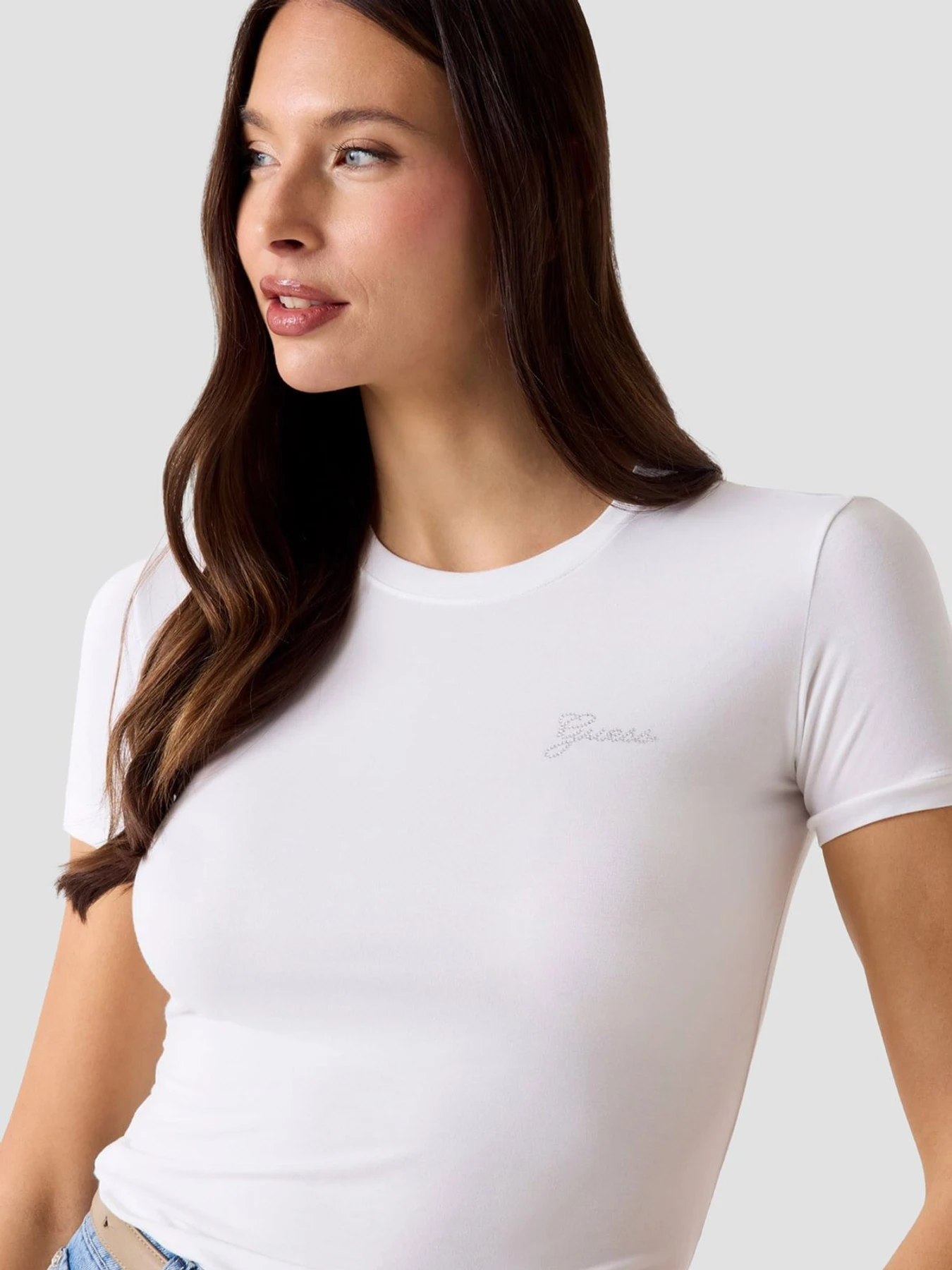 Футболки и поло GUESS модель W6YI12.K3751;G011 Футболки и поло GUESS модель W6YI12.K3751;G011 Фото