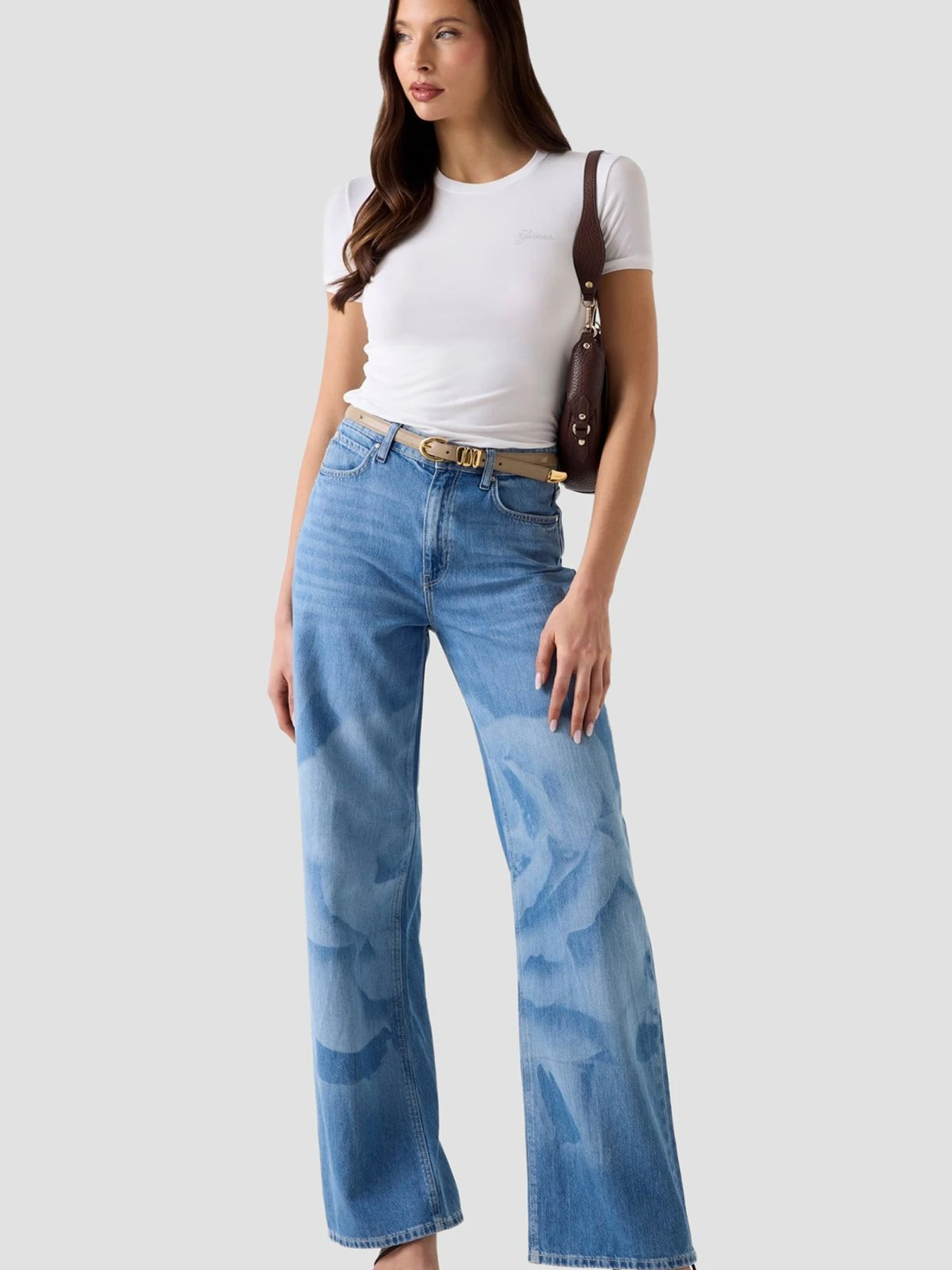 Футболки и поло GUESS модель W6YI12.K3751;G011 Футболки и поло GUESS модель W6YI12.K3751;G011 Фото