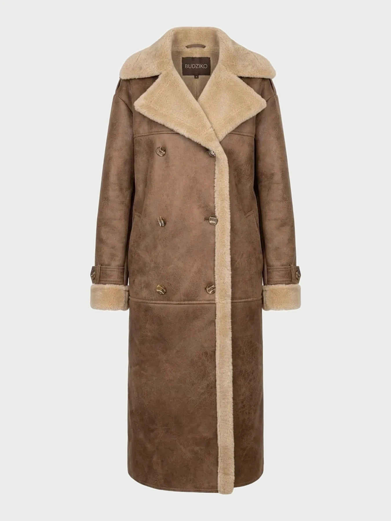 Куртки и дубленки BUDZIKO Isabella модель ISBL-BRWN-XS/S-FW24 Фото