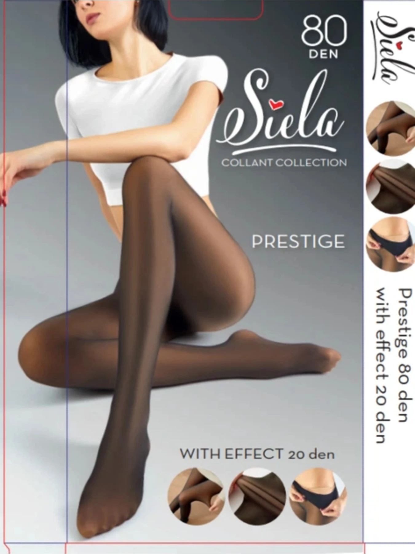 Колготы Siela модель Prestige80-n Колготы Siela модель Prestige80-n Фото