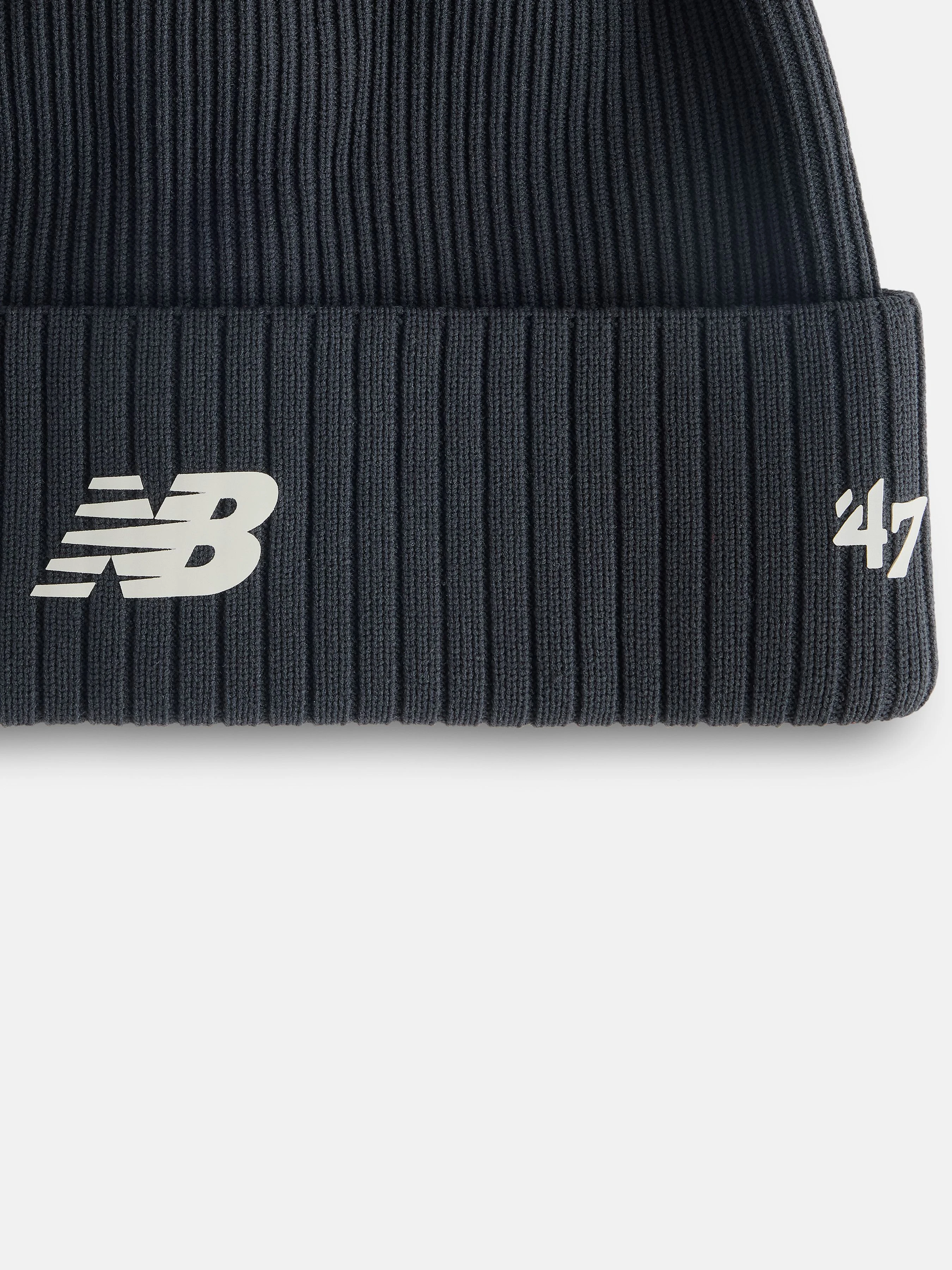 New Balance Striped Knit Ha Шапка колір чорний фото 3
