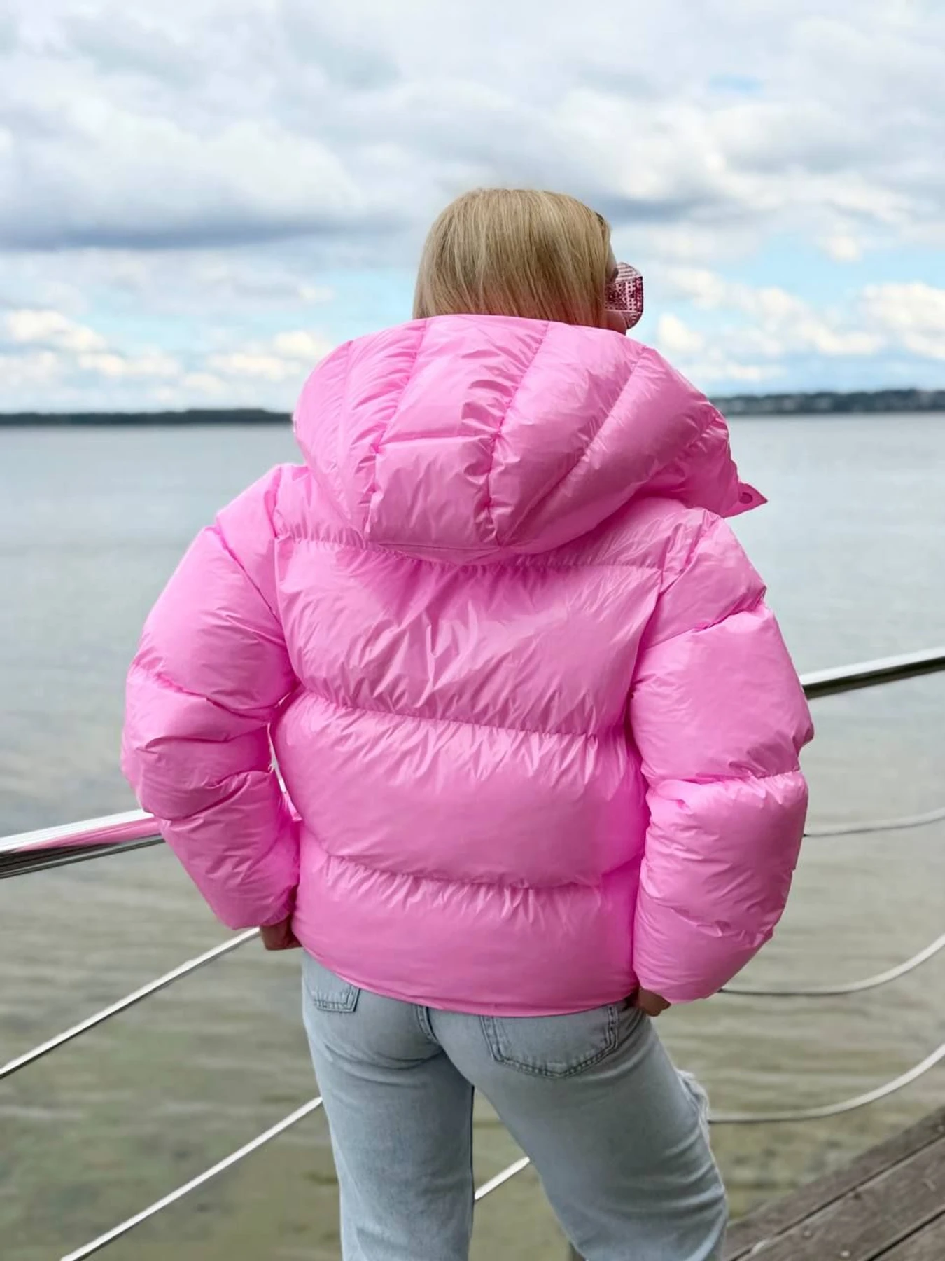 Куртки и дубленки Tian модель Stacy-T-PINK-LAK Фото