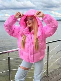 Куртки и дубленки Tian модель Stacy-T-PINK-LAK Фото