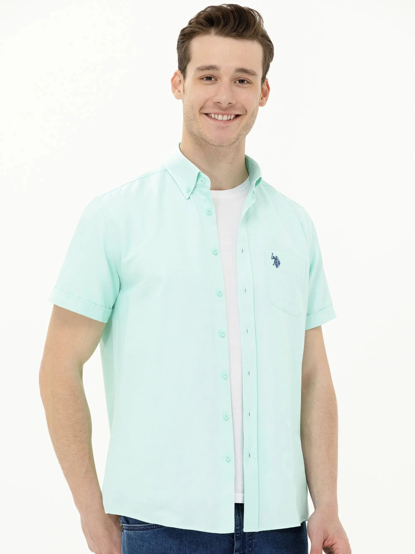 Сорочки US Polo модель 1570767-C175 Сорочки US Polo модель 1570767-C175 Фото