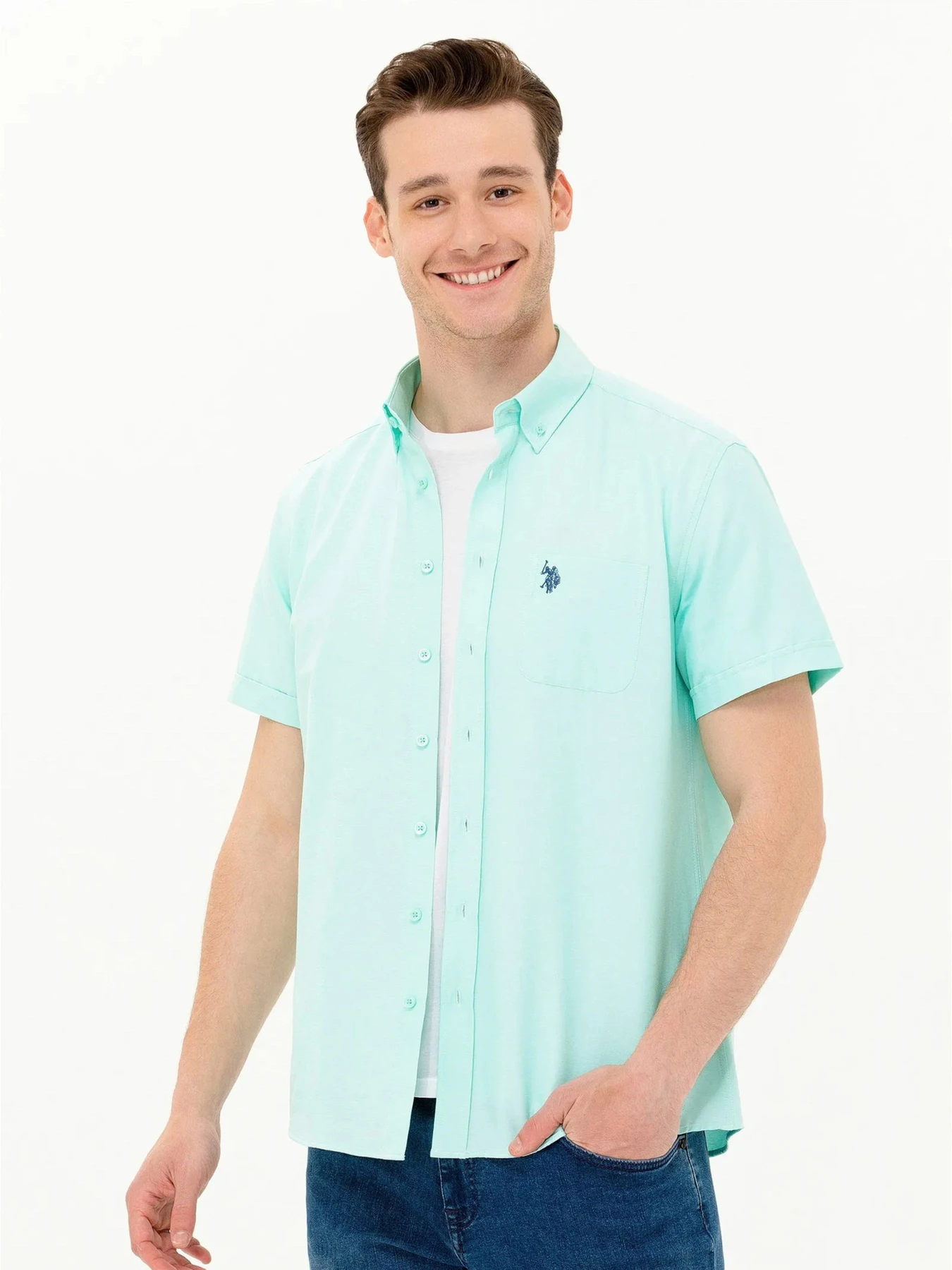 Сорочки US Polo модель 1570767-C175 Сорочки US Polo модель 1570767-C175 Фото