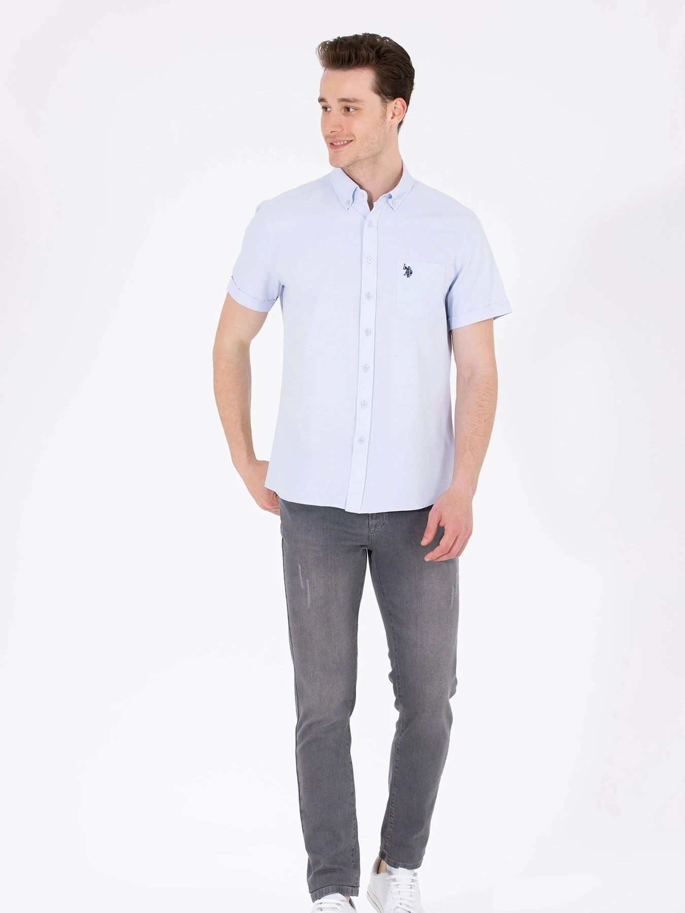 Рубашки US Polo модель 1570767-C80 Рубашки US Polo модель 1570767-C80 Фото