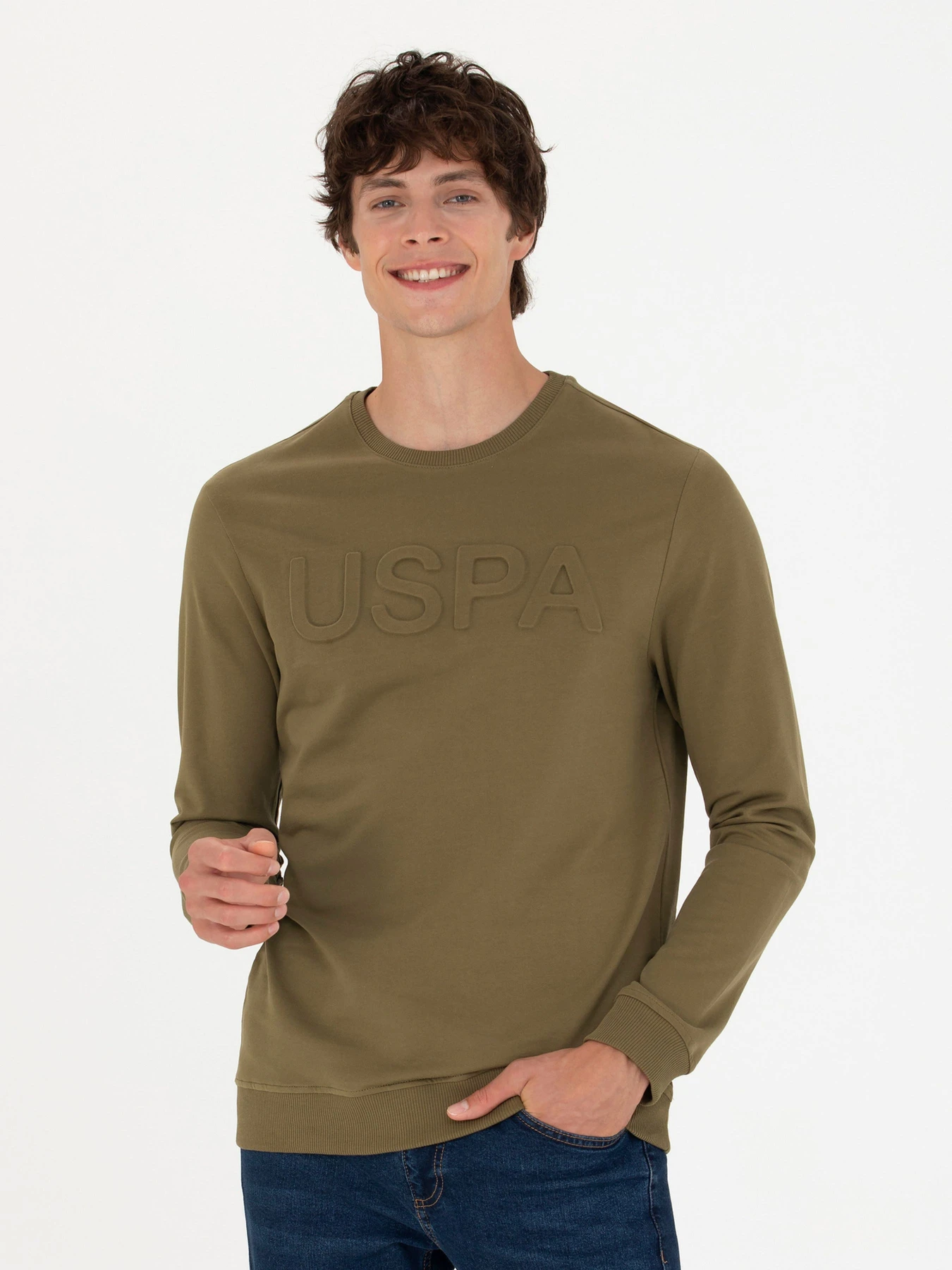Худі та світшоти US Polo модель 1639122-C5 Фото