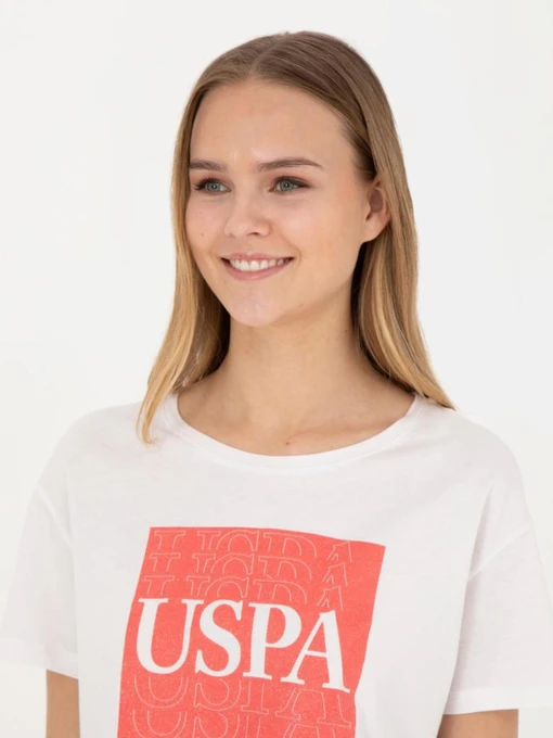 Бавовняна Жіноча Футболка US Polo фото 3