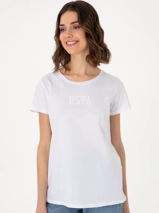 Бавовняна Жіноча Футболка US Polo фото 3