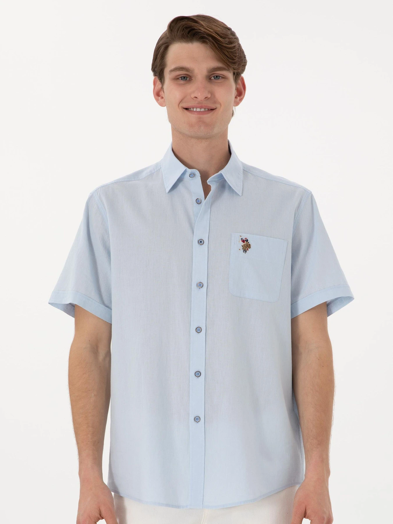 Рубашки US Polo модель 2082772-C80 Рубашки US Polo модель 2082772-C80 Фото