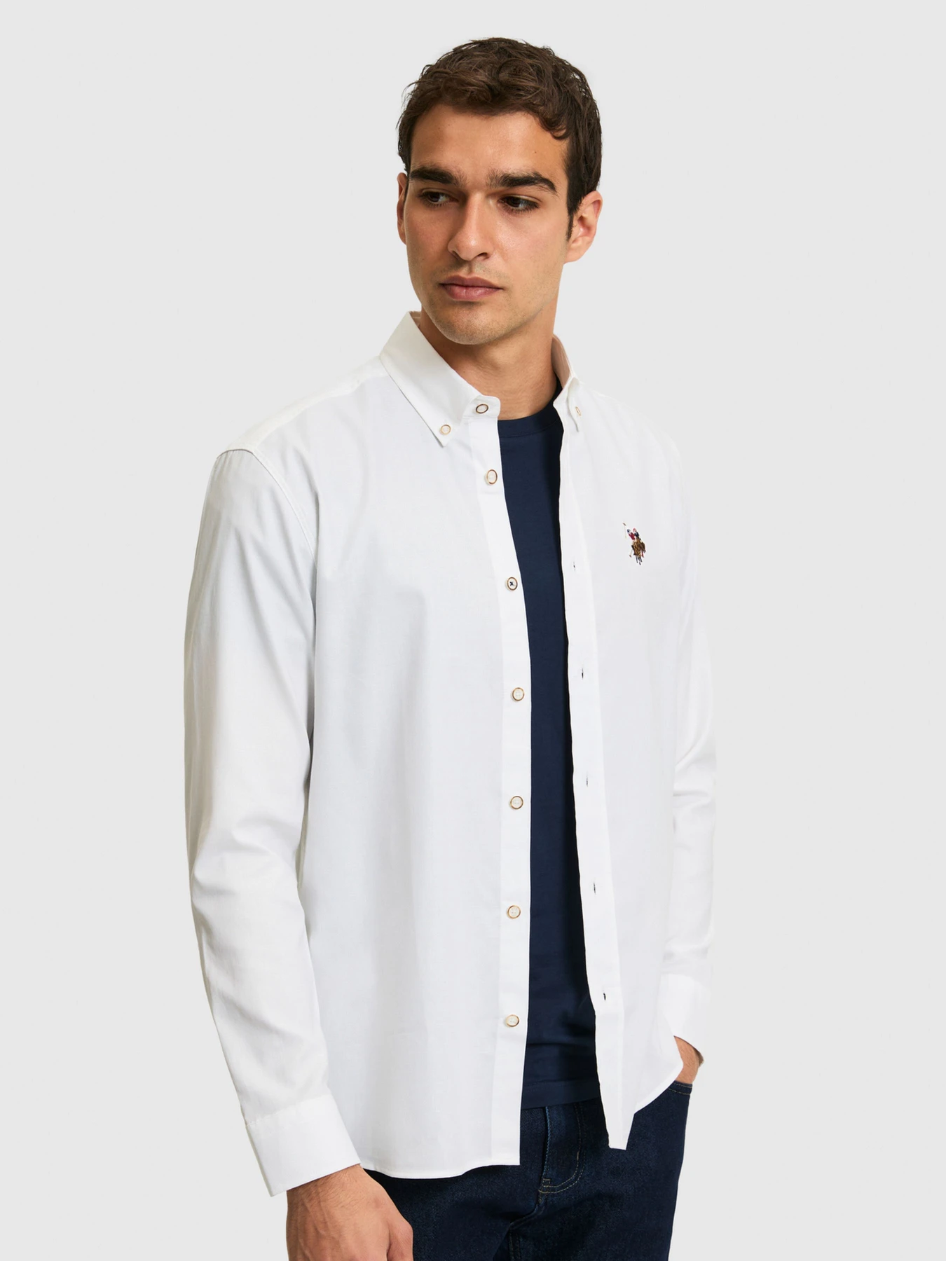 Сорочки US Polo модель PU-8889-C2 Сорочки US Polo модель PU-8889-C2 Фото