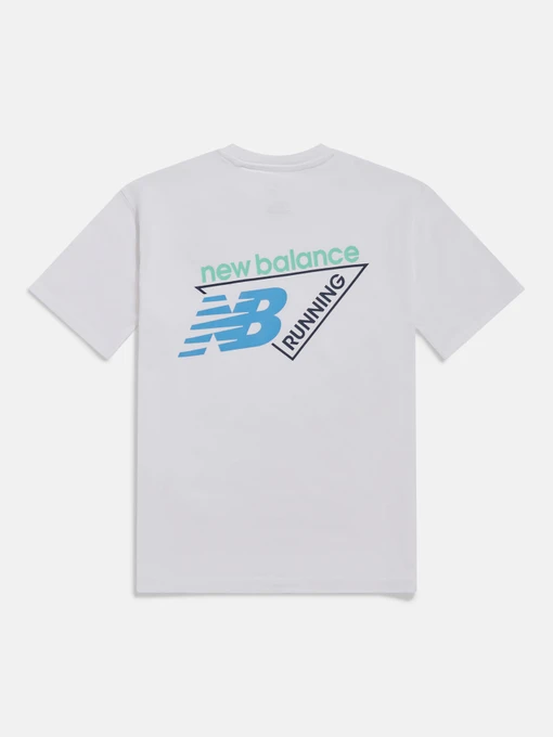 Бавовняна Дитяча Футболка New Balance Running Graphic фото 2