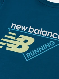 Футболки и поло New Balance Running Graphic модель YT62R87MSTS Фото