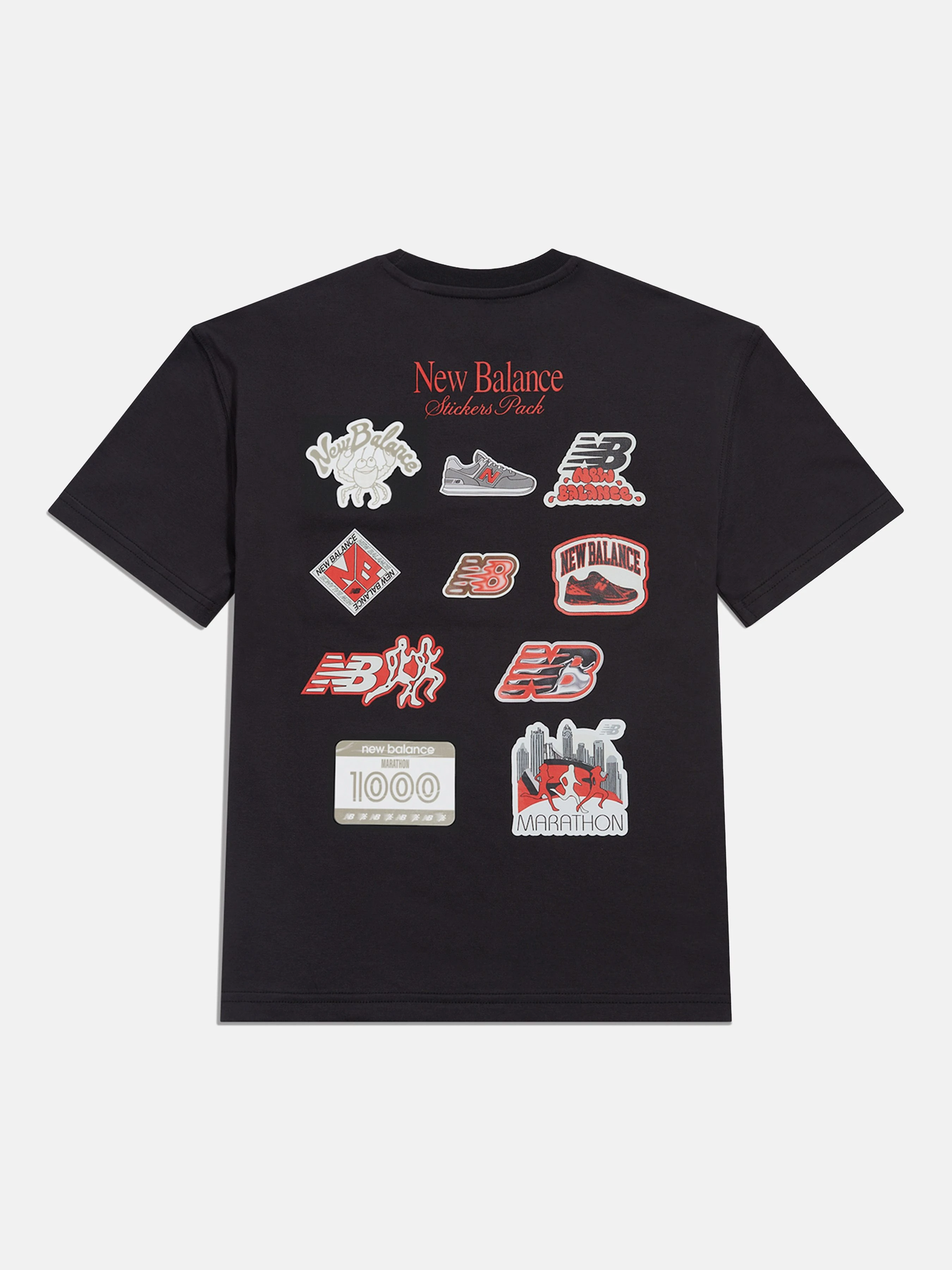 Бавовняна Дитяча Футболка New Balance Sticker Pack фото 2